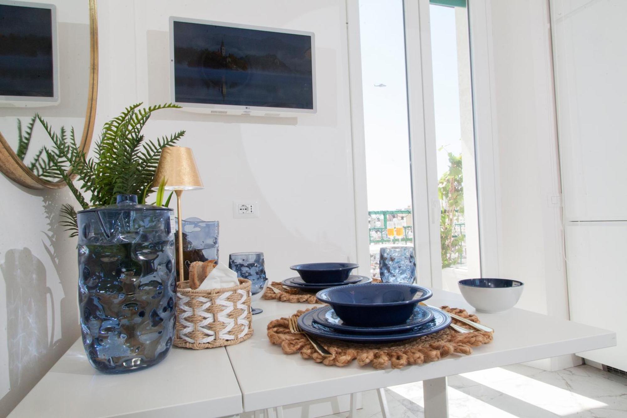 La Finestra Sul Mare Central Apartment Vista Mare 安齐奥 外观 照片