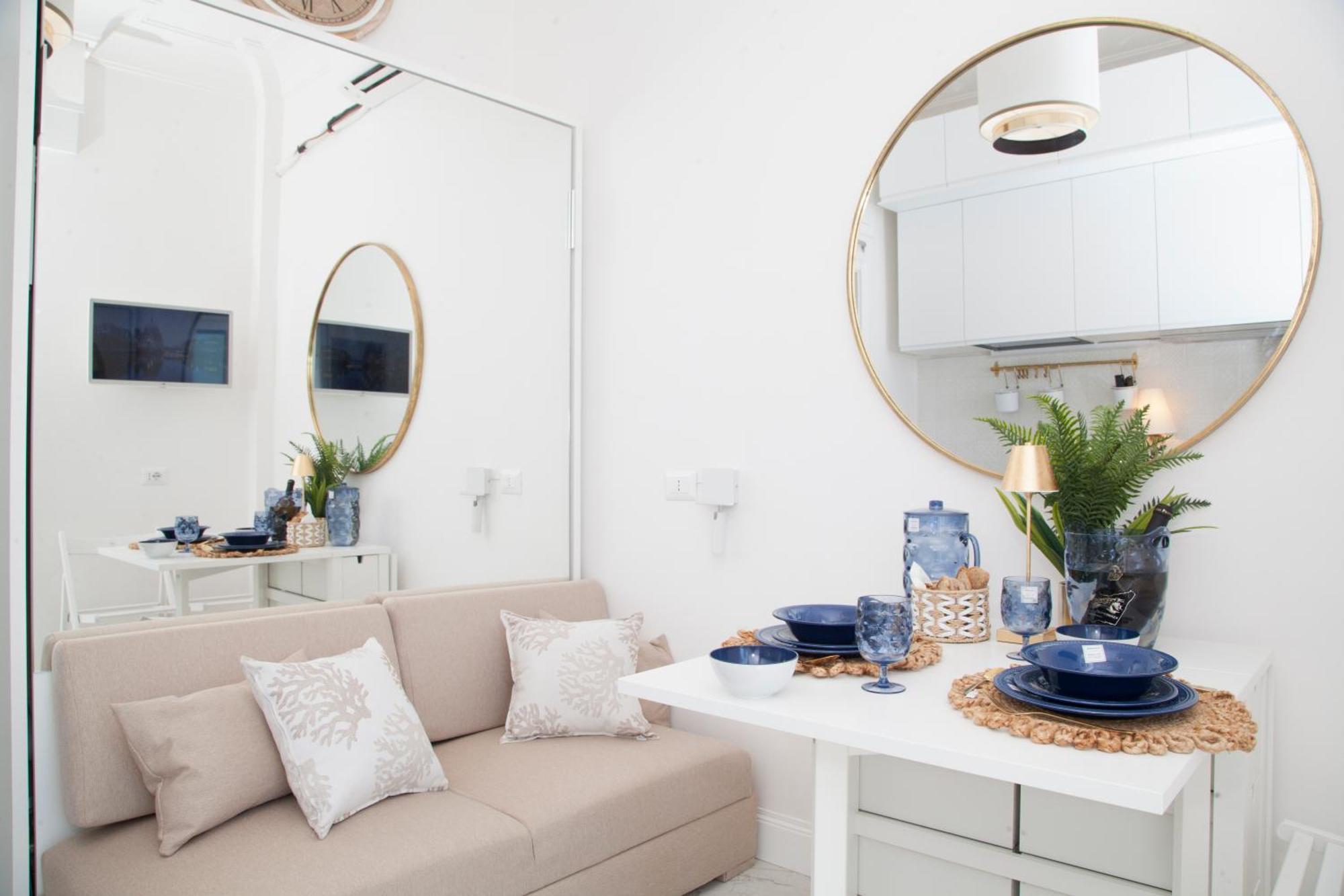 La Finestra Sul Mare Central Apartment Vista Mare 安齐奥 外观 照片