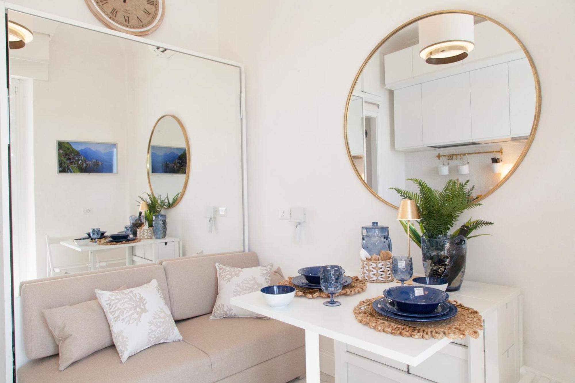 La Finestra Sul Mare Central Apartment Vista Mare 安齐奥 外观 照片
