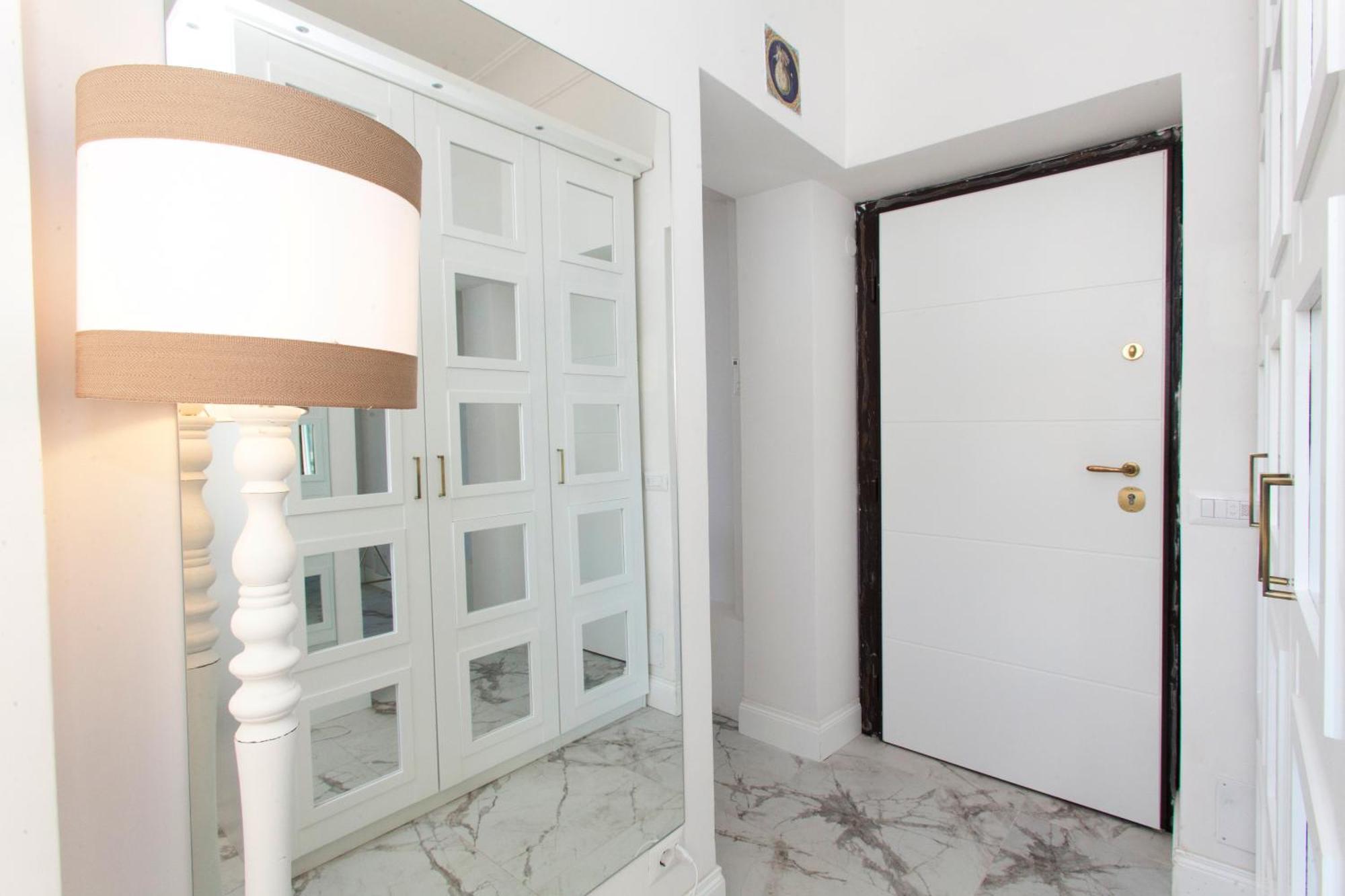 La Finestra Sul Mare Central Apartment Vista Mare 安齐奥 外观 照片